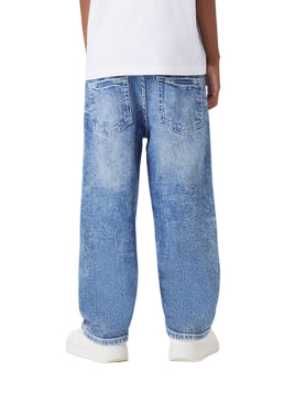 name it pantalone largo da junior Ryan 13247864 blu medio