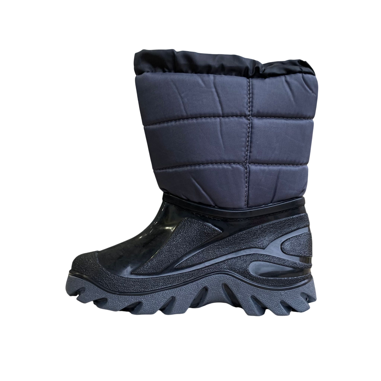 Winter-Grip Stivali da neve Welly Walker 1162ZWG nero grigio