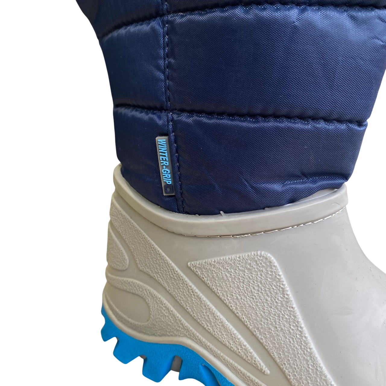 Winter-Grip Stivali da neve Welly Walker 1162 MBG blu-grigio