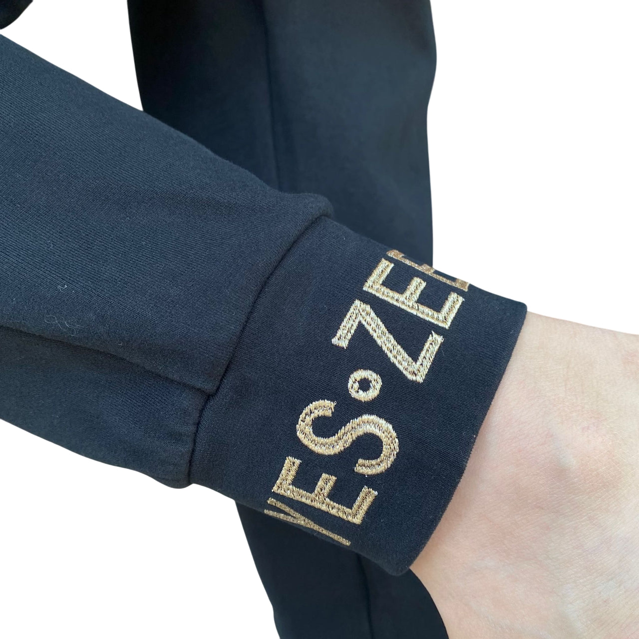 Yes Zee Pantalone Donna In Punto Milano 1115 P381 0801 Nero