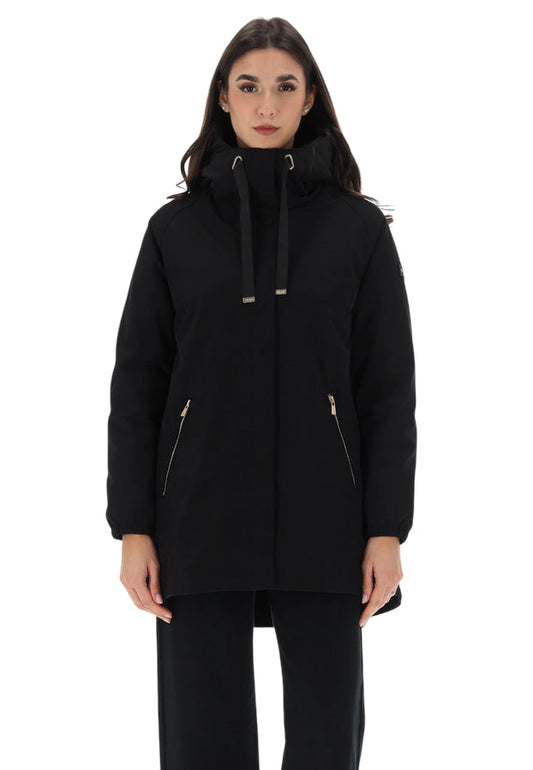 Yes Zee Parka Donna 1659 O069 0801 Nero – Giubbotto Imbottito Elegante