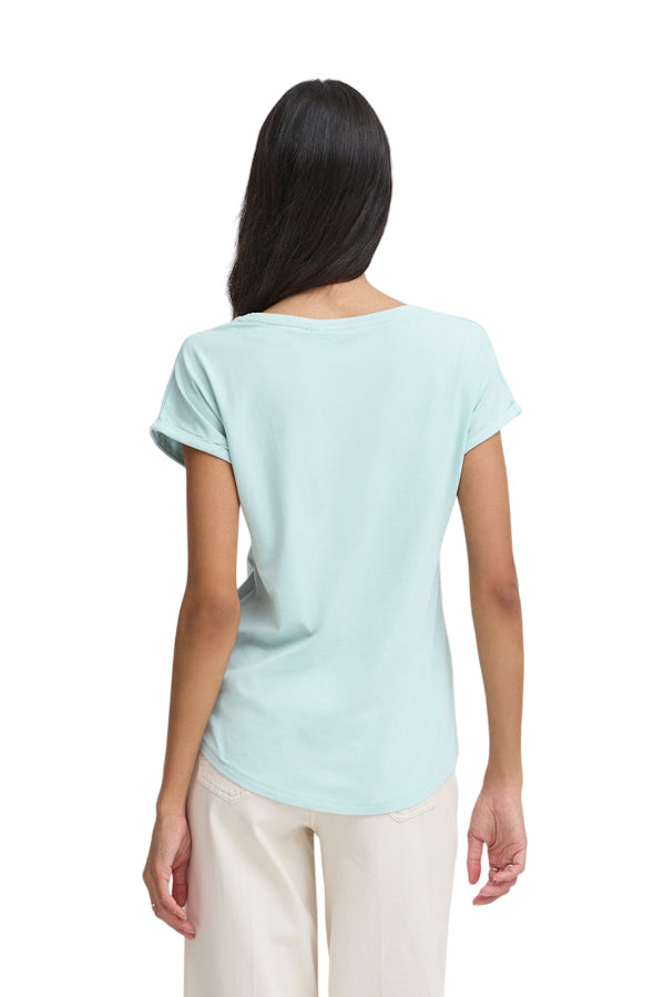 b.young maglietta manica corta donna BYPamila 20804205 165919 menta