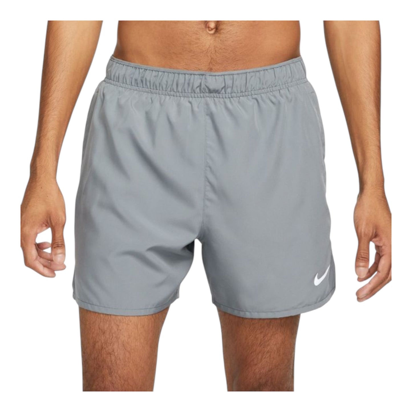 Nike Challenger Shorts da running Dri-FIT con slip foderati 13 cm – Uomo DV9363-084 Grigio