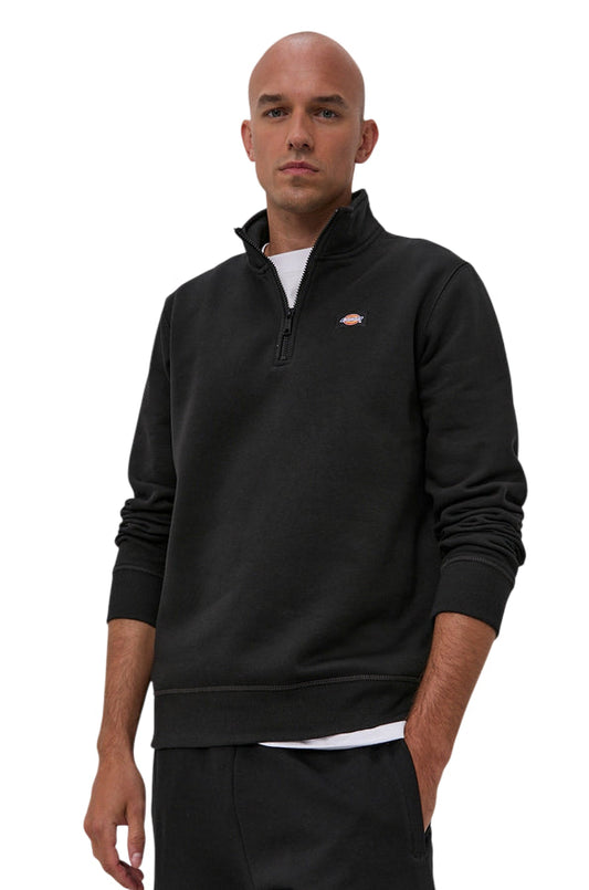 Dickies Felpa mezza zip da uomo Oakport Quartert DK0A4XD4BLK nero