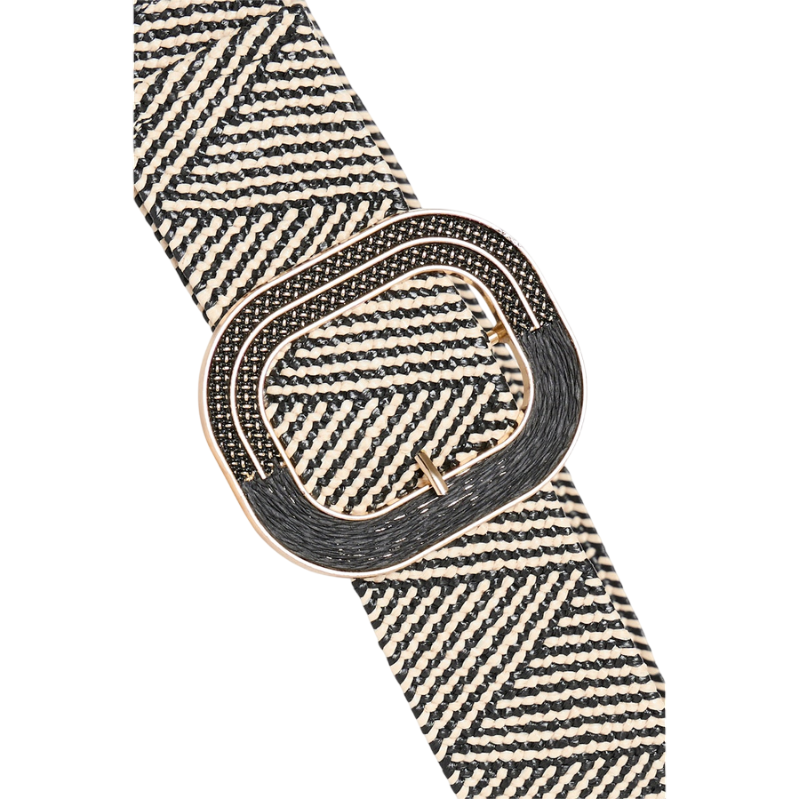 b young cintura larga con grande fibbia Bavilmina 20816377 200453 corda-nero