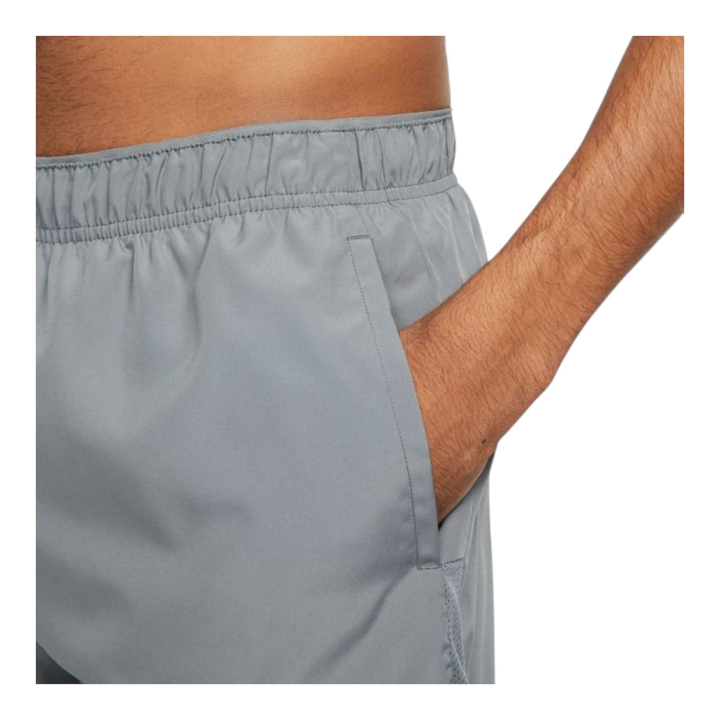 Nike Challenger Shorts da running Dri-FIT con slip foderati 13 cm – Uomo DV9363-084 Grigio