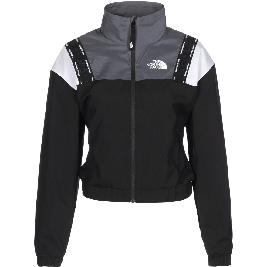 The North Face W Train N LOgo Wind Jacket NF0A5563NY71 black vanadis grey