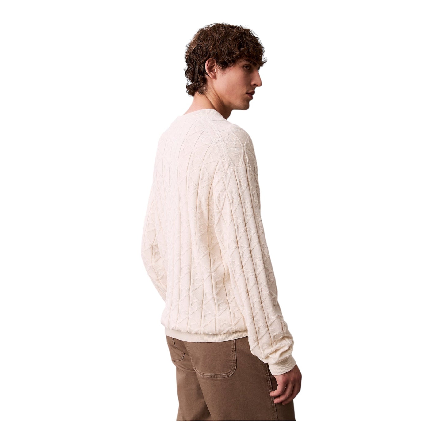 Calvin Klein Maglione LV04RE301G YAS Tofu