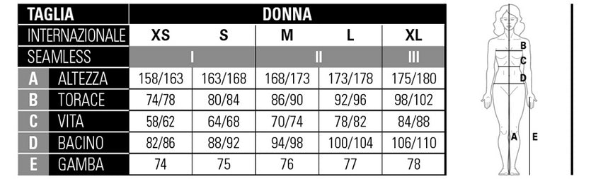 Mico Top Woman X-Performance Skintech 7774 770 Pop Star – Supporto Workout