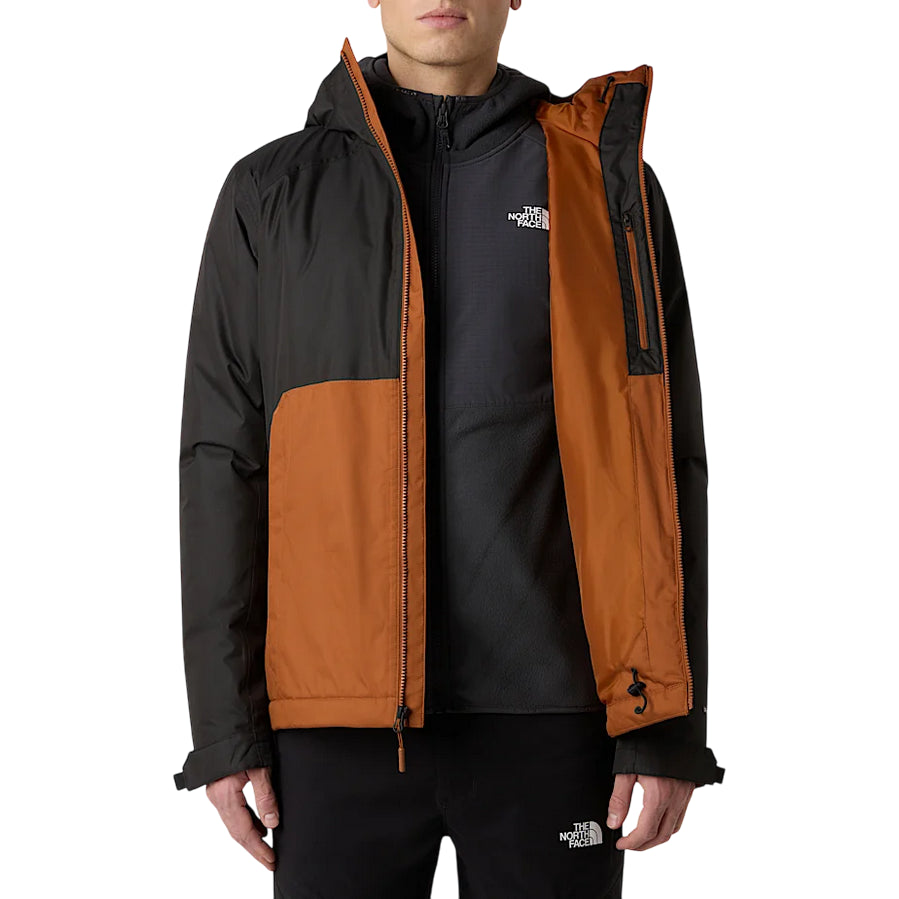 The North Face Giacca imbottita Millerton da uomo NF0A3YFIC791 mattone-nero