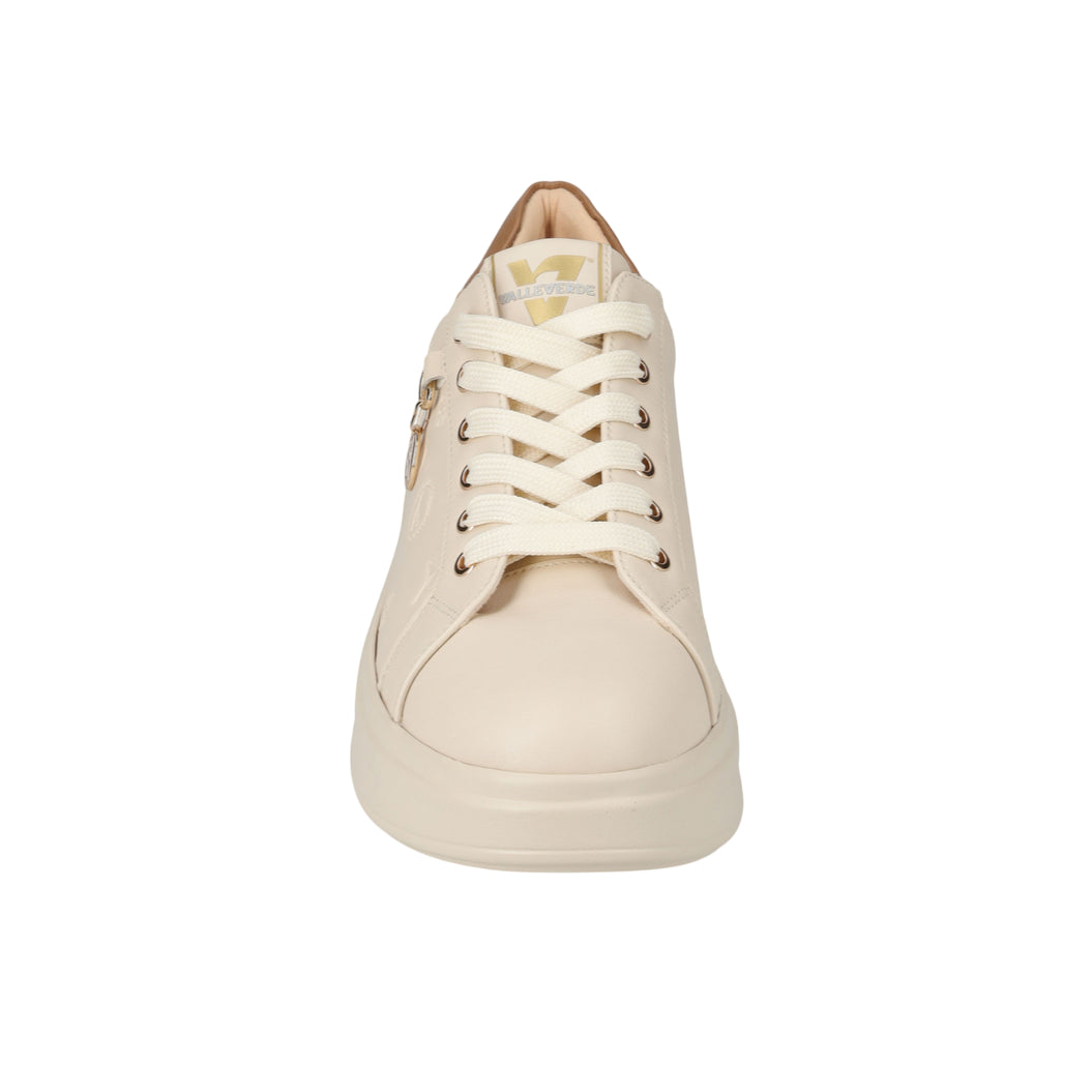 Valleverde – Sneakers Donna 35501 Beige | Scarpe Casual Comode e Versatili per Tutti i Giorni