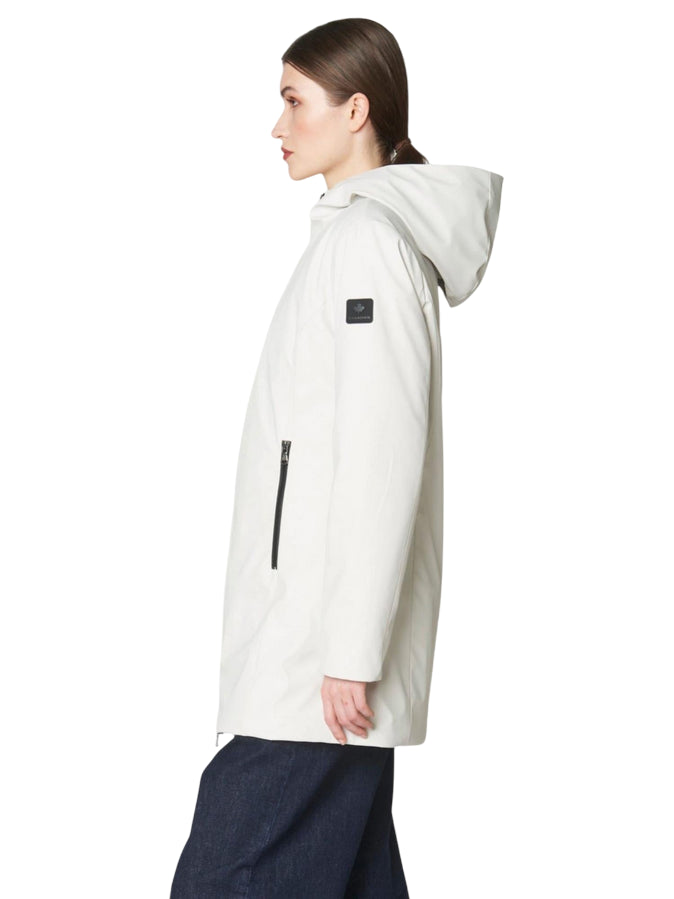 Canadian Classics Giacca Donna Terrebonne CN.G225324W WHSAN Bianco – Parka Lungo, Comfort Termico e Stile Elegante