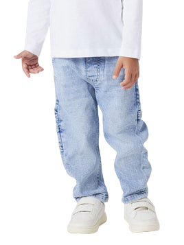 name it pantalone jeans  Ben Tap 13242725 blu chiaro