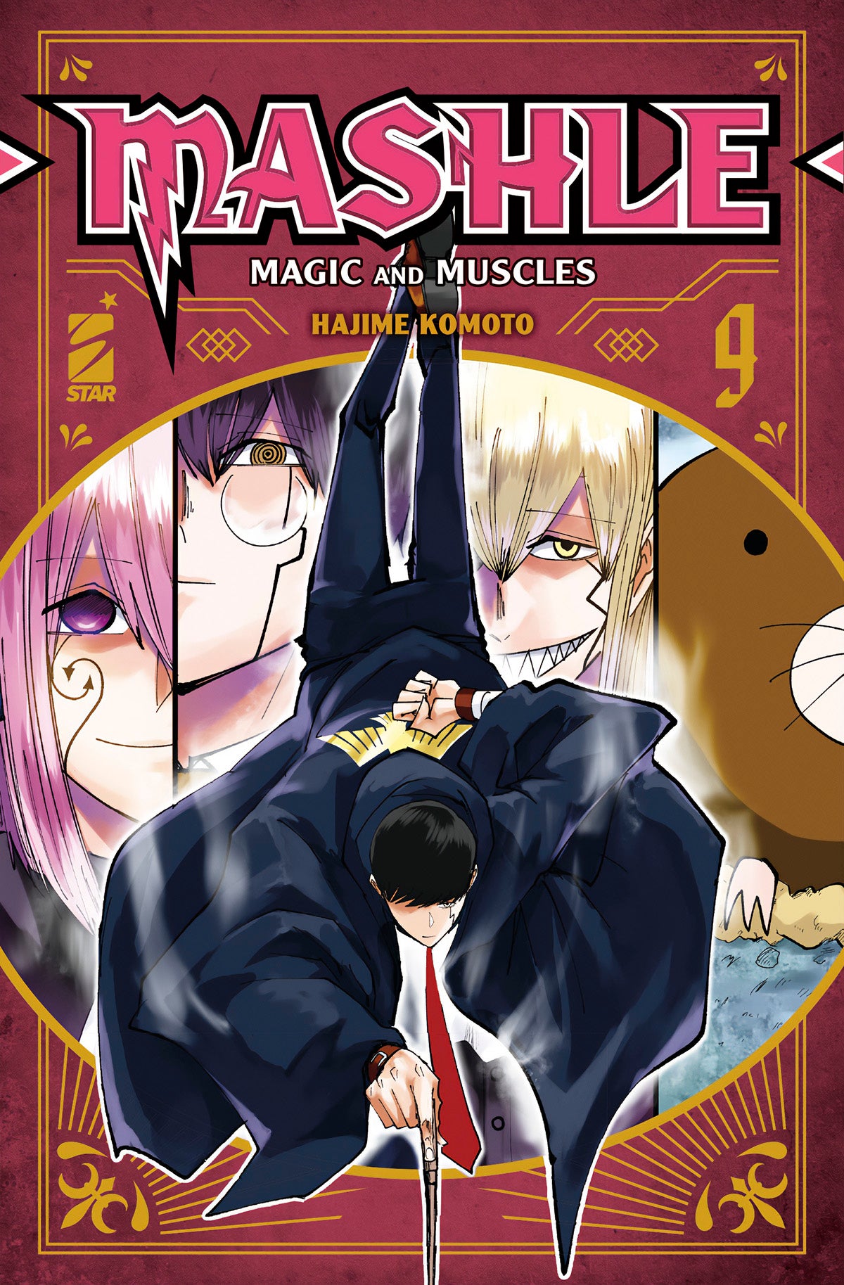 Mashle vol.9 di Hajime Komoto Manga