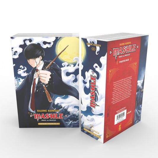 Mashle. Starter pack vol.1-2-3-4 di Hajime Komoto Manga