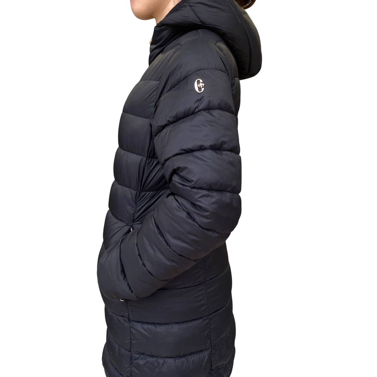 Conte of Florence Giaccone con cappuccio da donna 6532069D 7 Nero - Giacca Invernale Calda e Leggera