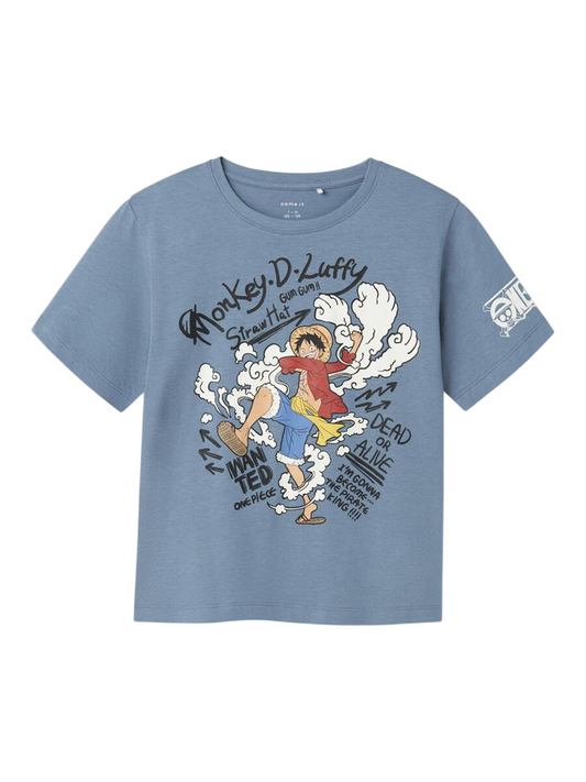 name it maglietta manica corta junior Frede Onepiece 13240902 celeste