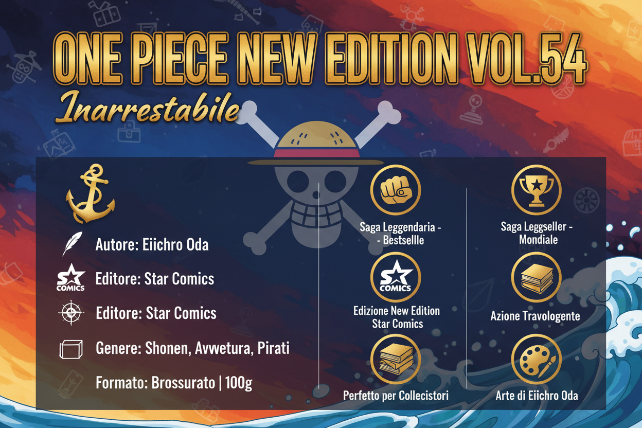 One Piece New Edition Vol.54 Infografica