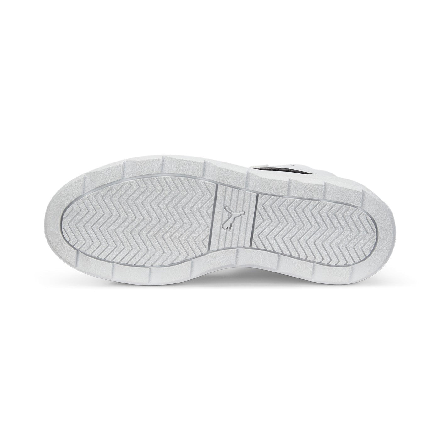 Puma scarpa sneakers da donna alta con zeppa Karmen Mid 385857 03 bianco nero