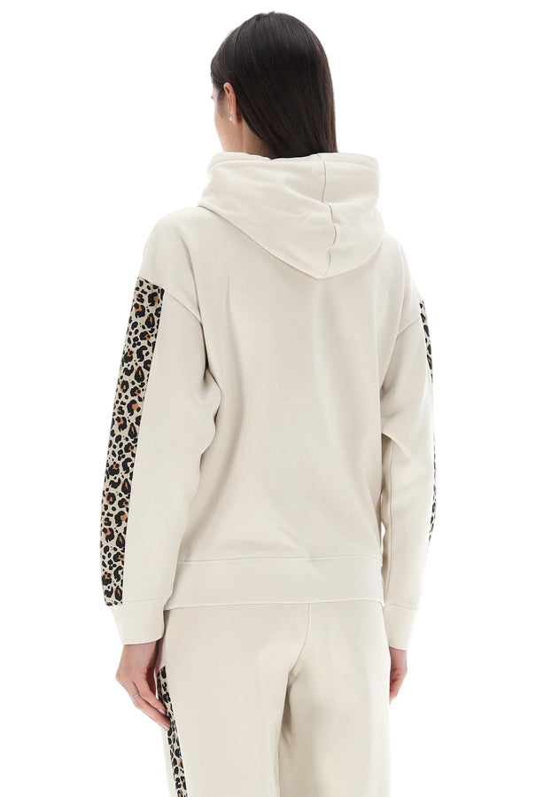 Puma Felpa Donna con Cappuccio 688084-87 Beige