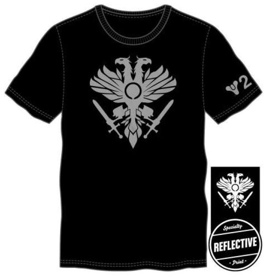 T-Shirt Unisex Destiny 2 logo riflettente