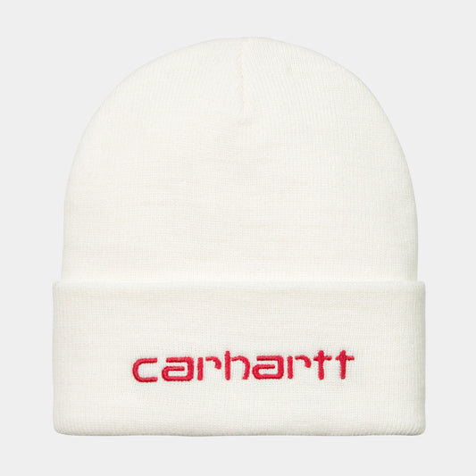Carhartt cappellino a cuffia Script Beanie 1030884 0WK wax-rocket taglia unica