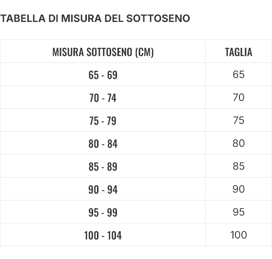 sottoseno champion donna