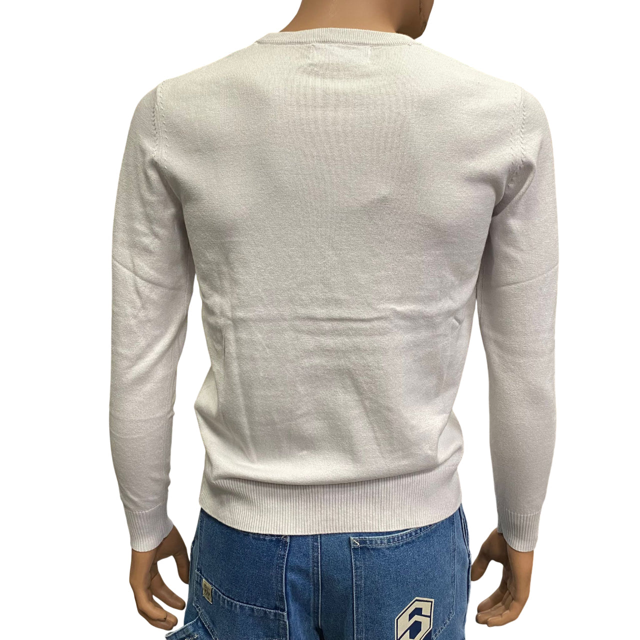 Bikkembergs Maglia Girocollo Uomo BMM1259 3010 beige – Stile e Comfort