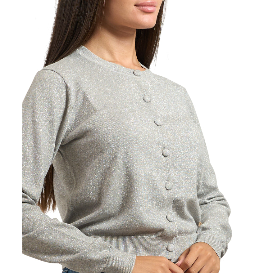 Yes Zee Maglia Cardigan 1039 M001 0819 Grigio