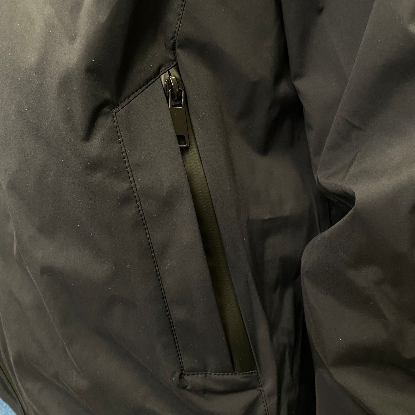 Astrolabio giubbino sfoderato da uomo con cappuccio CX9M 956 blu