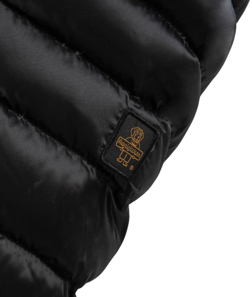 RefrigiWear Piumino Long Mead Fur Jacket W98118 Nero