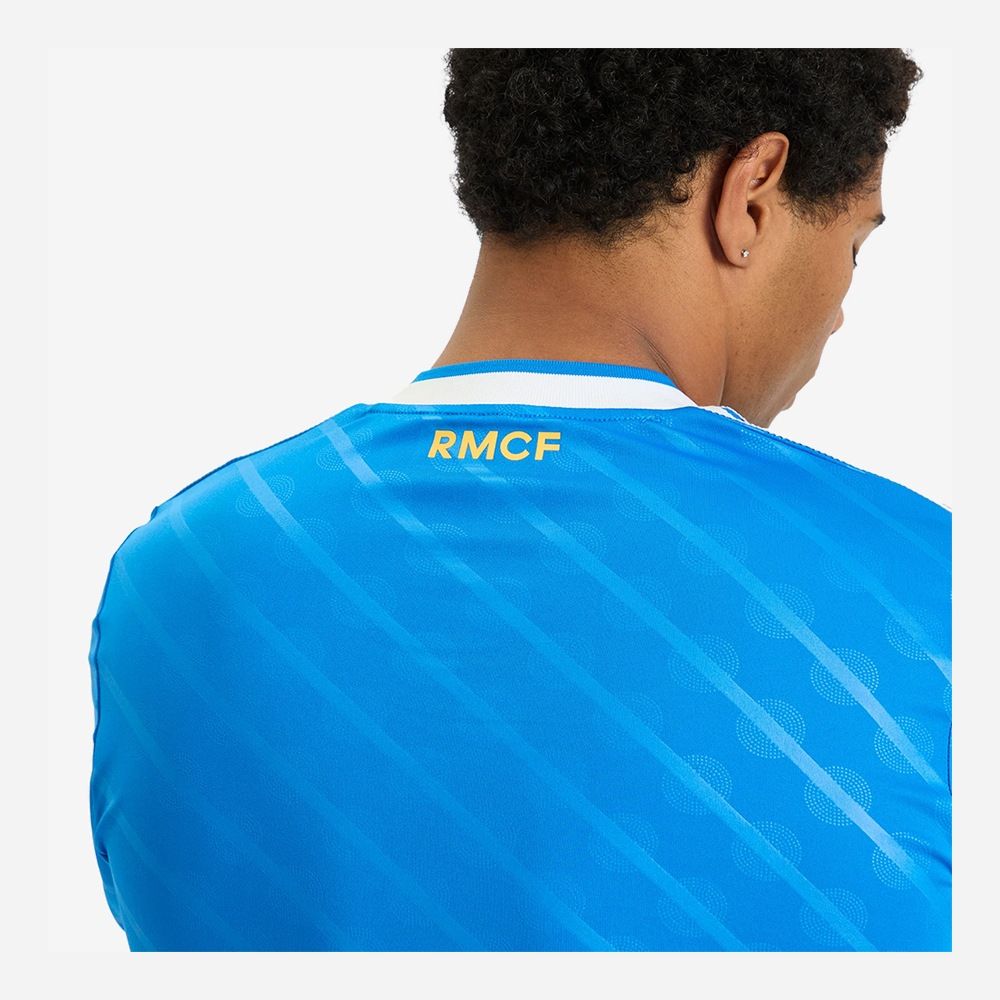 Adidas Real Madrid Maglia 3 JV5845 Azzurro - Maglia calcio uomo con logo Trefoil